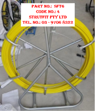 Load image into Gallery viewer, FISH TAPE 6mm 130M Fiberglass Wire Cable Running Duct Rodder Part No. SFT6 C 4
