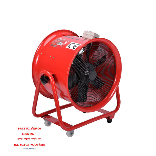 400mm (14 inch) Portable Ventilator Part No.: VEN400 C1