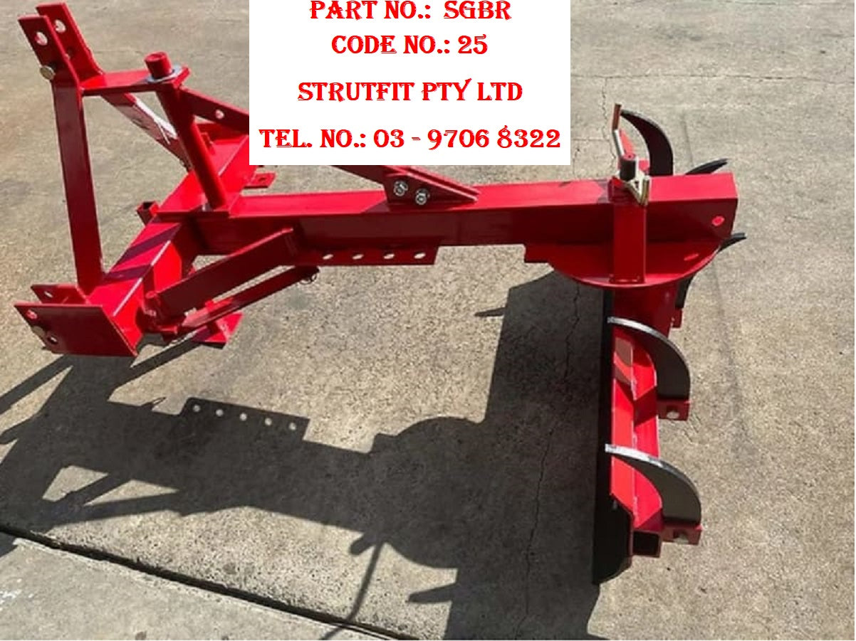 GRADER BLADE with ripper Part No.: SGBR Code No.: 25