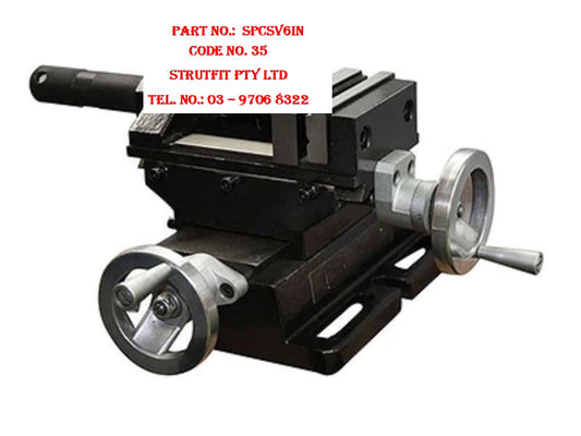 6 inch Precision CROSS SLIDE VICE Part No.: SPCSV6in C35
