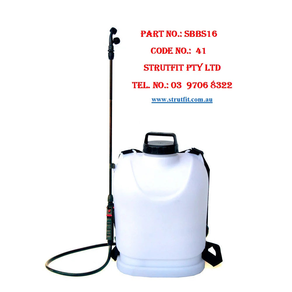 WEED SPRAYER & PEST CONTROL SPRAY Pump electric 12V Part No.: SBBS16 Code No. 41