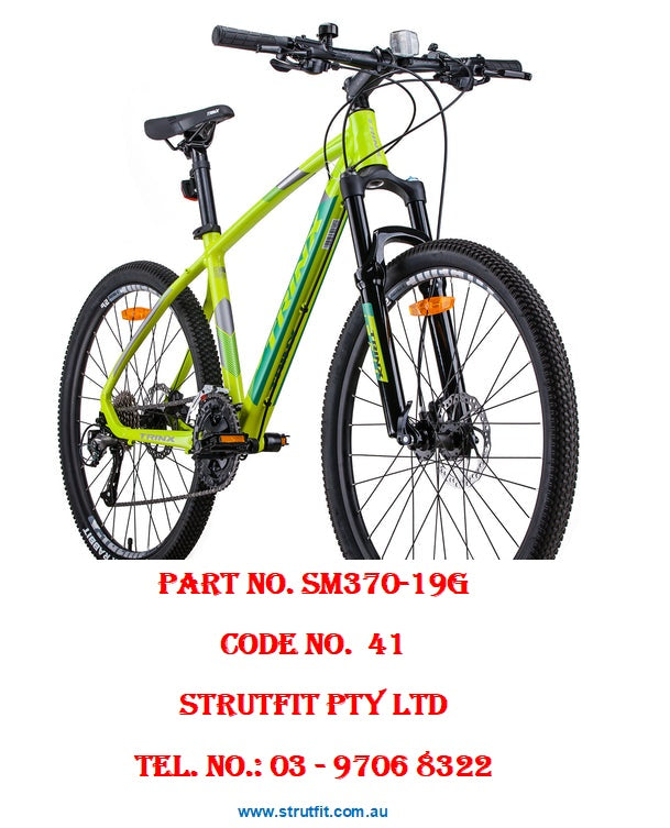 MOUNTAIN BIKE 27 SPEED [Frame Size: 19 inch] Part No.: SM370-19G Code 17