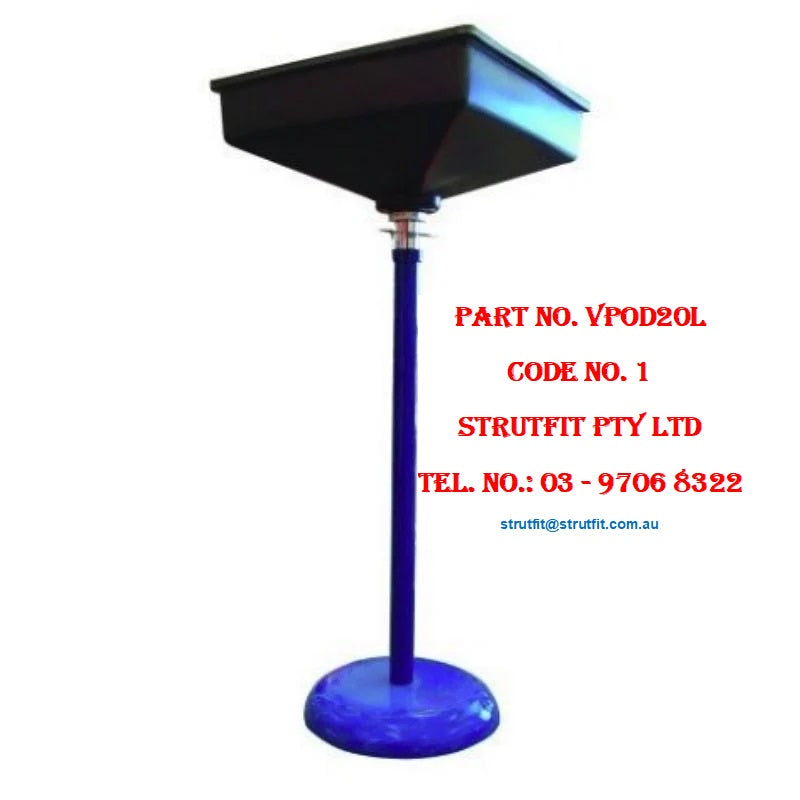 20 litre Vertical Under Hoist Oil Drainer Part No. VPOD20L Code 1