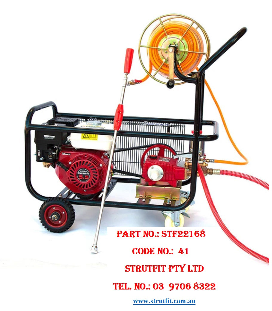 SPRAYING SYSTEM  – 5.5HP Weed/Pest control spraying system Part No.: STF22168 Code No.: 41