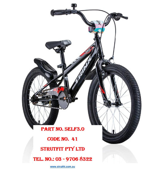 18 inch wheel Kids MOUNTAIN BIKE Blue Part No.: SELF3.0 Code 41