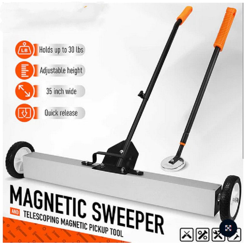 FLOOR SWEEPER – 35” 2Pc Magnetic Heavy Duty Part No.: FLM32 Code No. 19