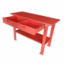 Load image into Gallery viewer, WORK BENCH – Steel, Work table 2 draws, garage work bench storage Part No.: RSWB007
