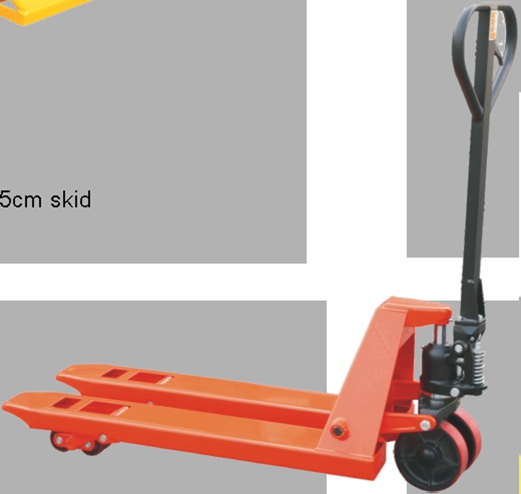 PALLET TRUCK 3000 kg Tandem Poly Wheels 1220*685 mm Part No.: WH7418 code 1