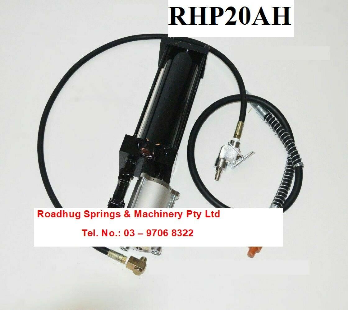 PUMP – Air/hyd. Pump, hose & foot pedal assembly  Part No.: RHP20AH Code 10