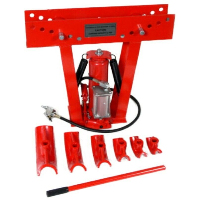 PIPE BENDER – 12 ton Air Hydraulic Vertical Use Part No.: PIPEQ12AIR Code No.: 1