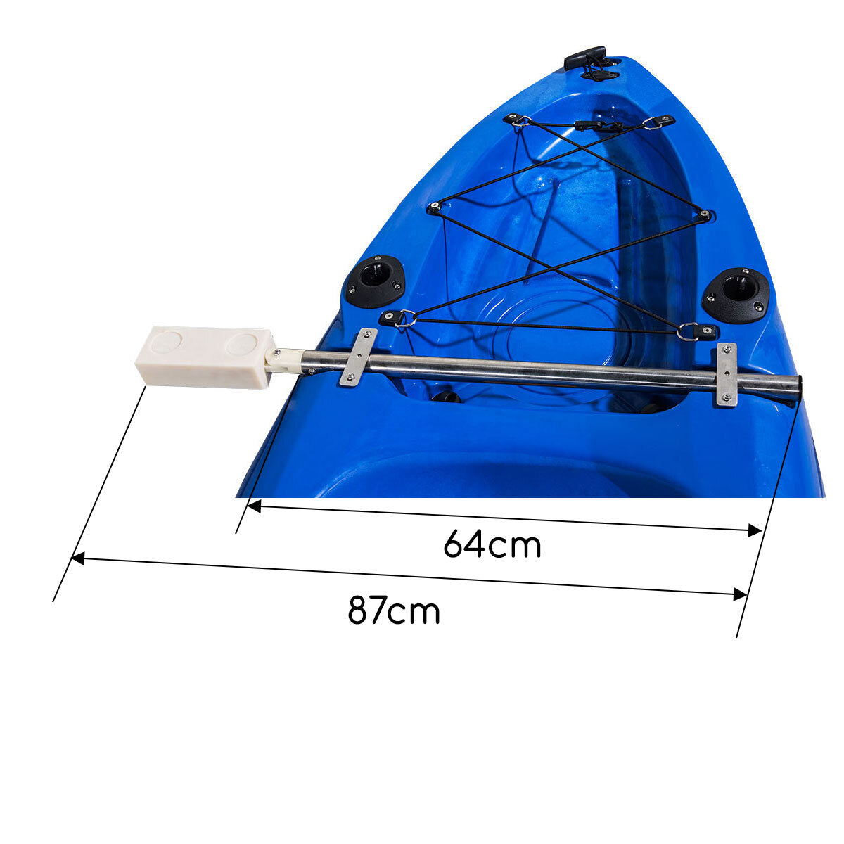 MOTOR MOUNTING BOARD BAR for KAYAK Part No.: SKMB320 Code No. 17