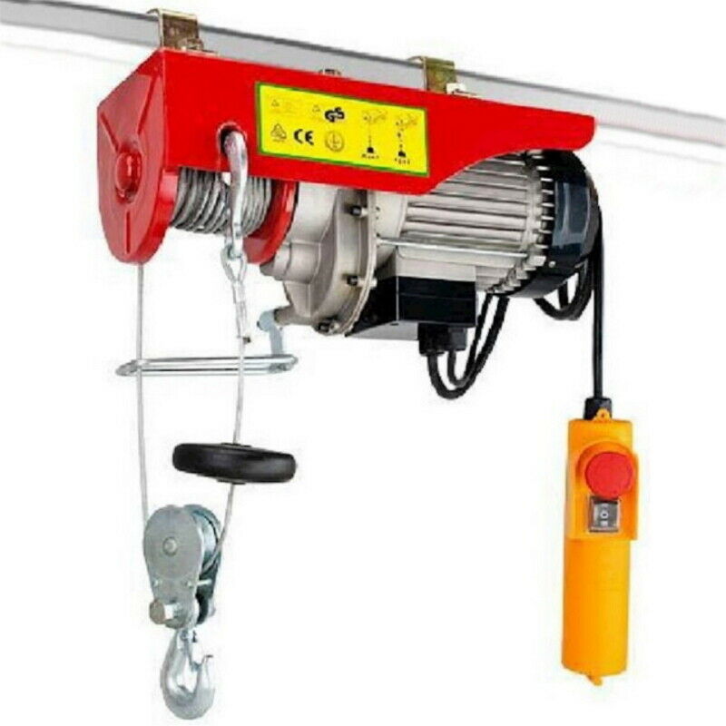 ELECTRIC WINCH HOIST 250/500kg  steel cable wire remote  Part No.: WHPA500 Code No.: 1