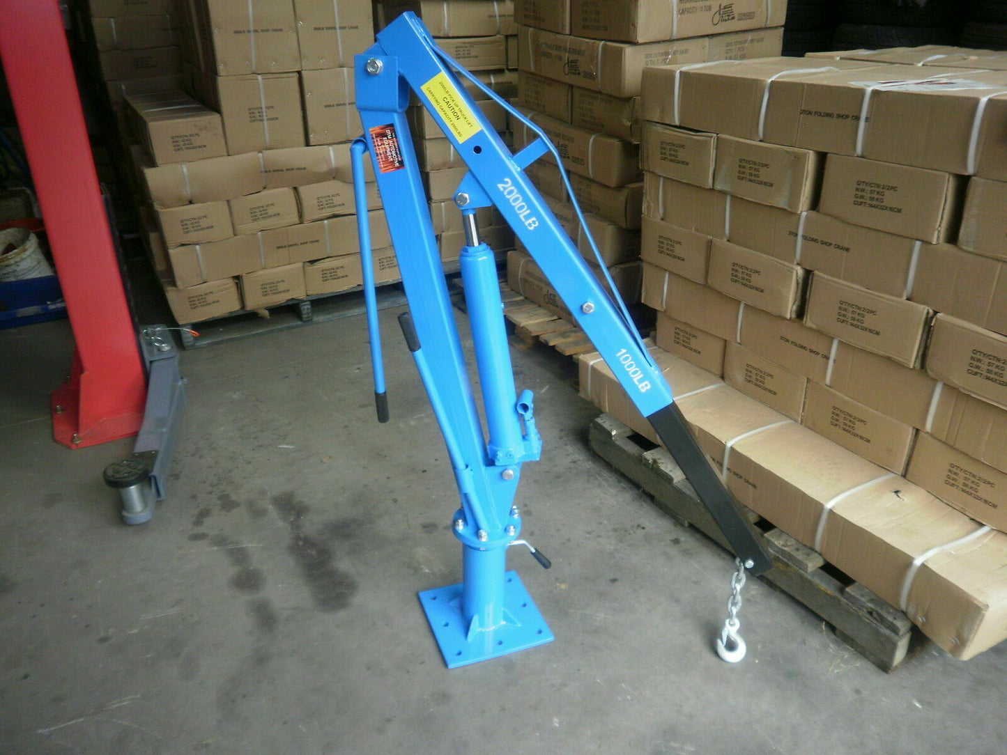 CRANE - Swivel Base 900 kg truck, ute, pickup Part No.: RUC5105D Code No. 10