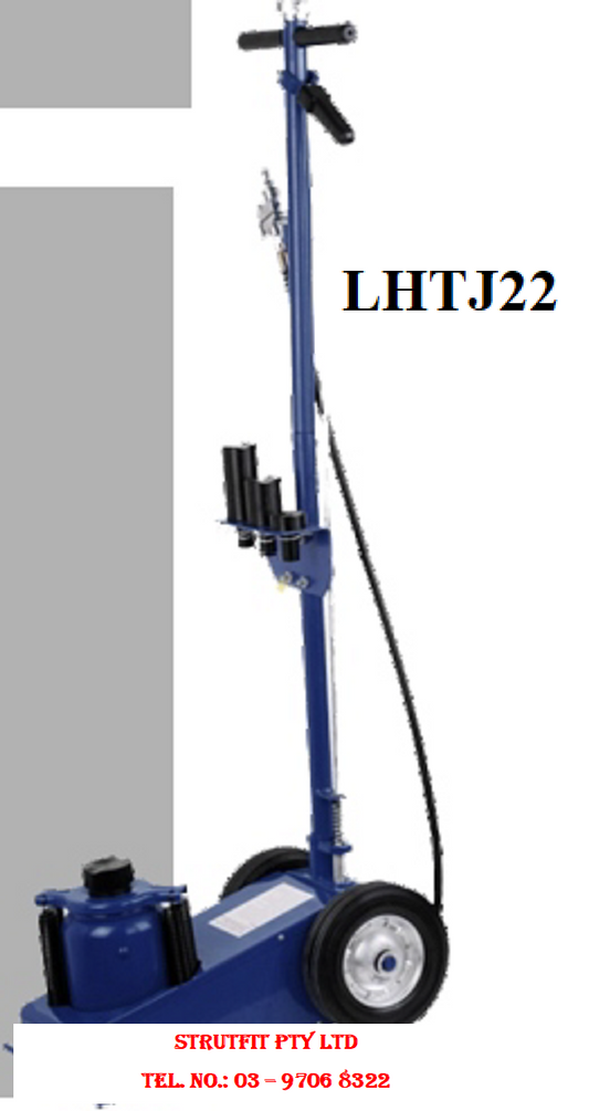 JACK - 22 ton air hydraulic truck jack Black Part No.: LHTJ22 Code 1