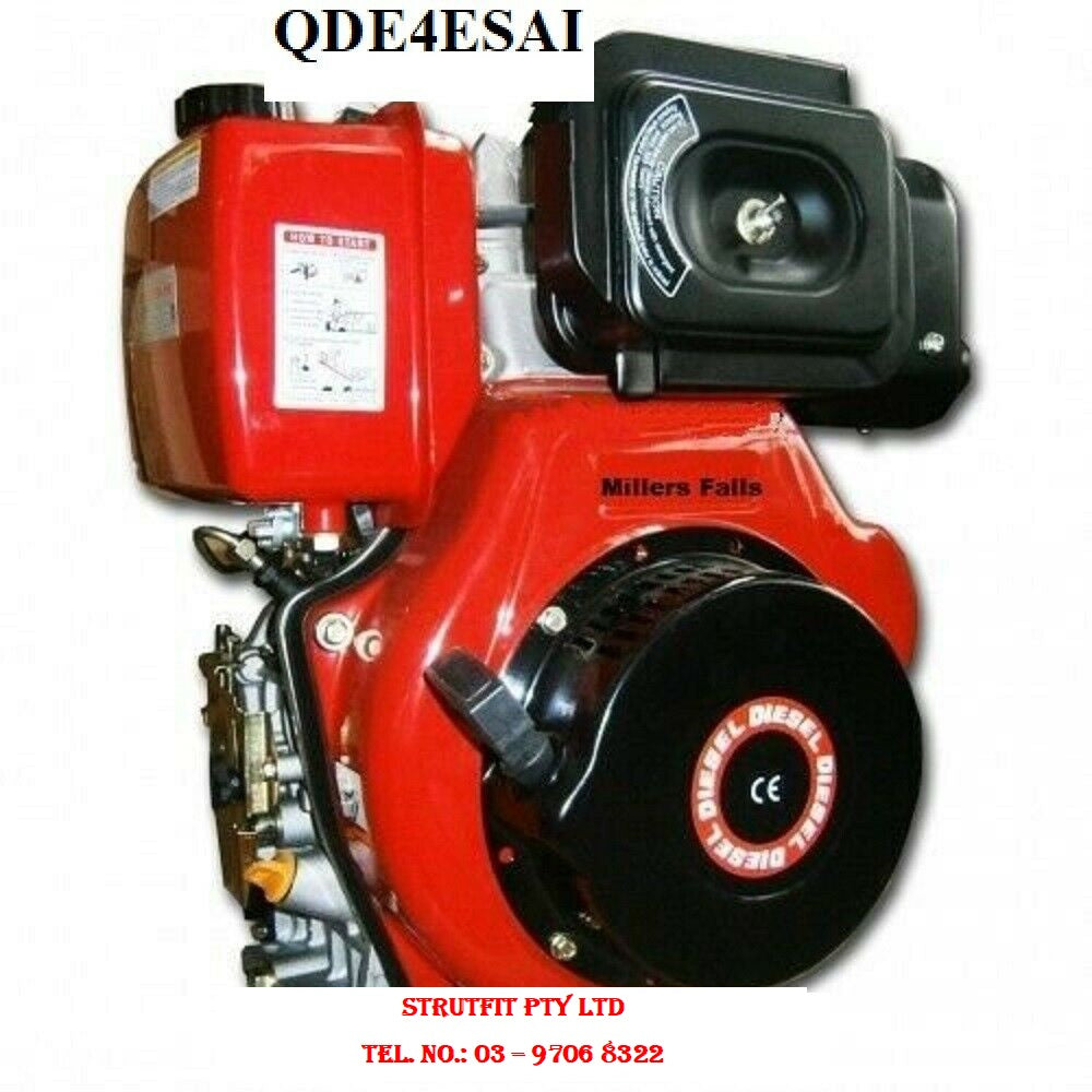 ENGINE - Diesel 4.5 Hp Electric Start Part No.: QDE4ESAI Code No. 1