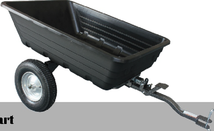 CART – Poly Dump Cart 270 kgs 10 cu. ft.  Part No.: VP8438 Code No, 1