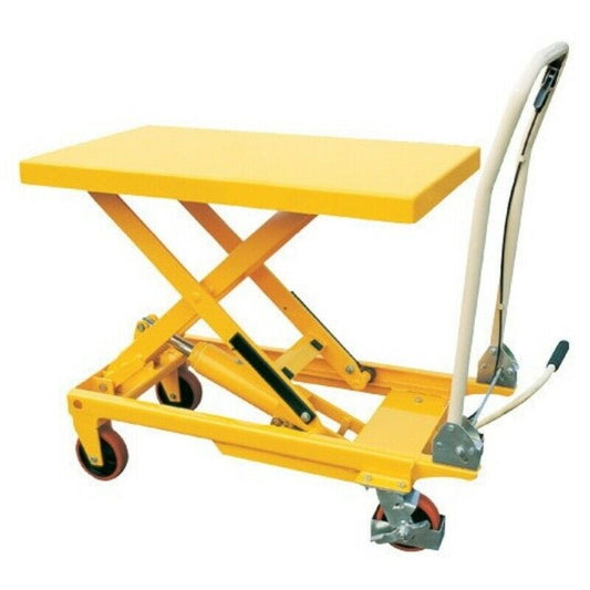 TABLE CART  Hydraulic 500kg - 880mm lift Part No.: WH7550 Code No.: 1