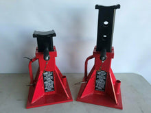 Load image into Gallery viewer, JACK STANDS, Heavy Duty 15000 kg x 2, TRUCK AXLE STANDS Part No.: RDTMJS15000
