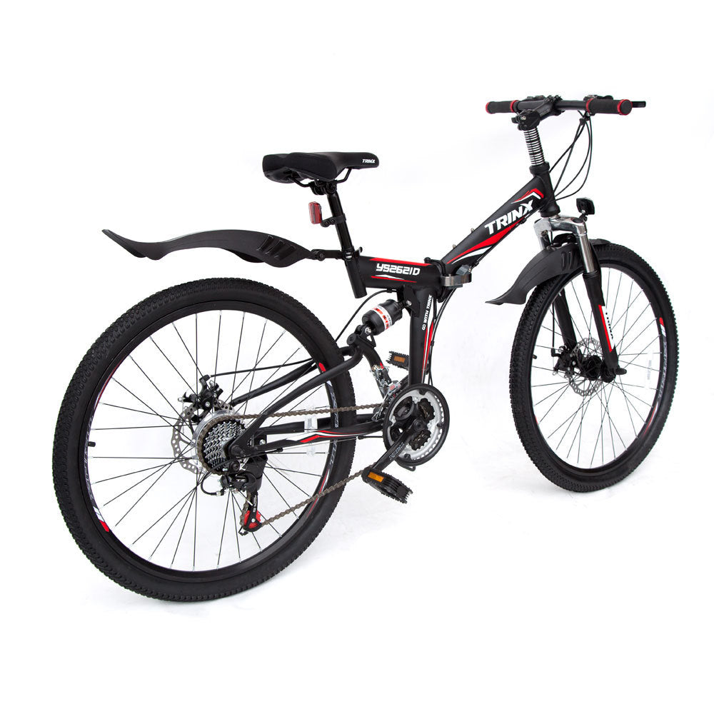 MOUNTAIN BICYCLE 26” folding 21 speed Black Colour Part No.: SYS2621 Code 17