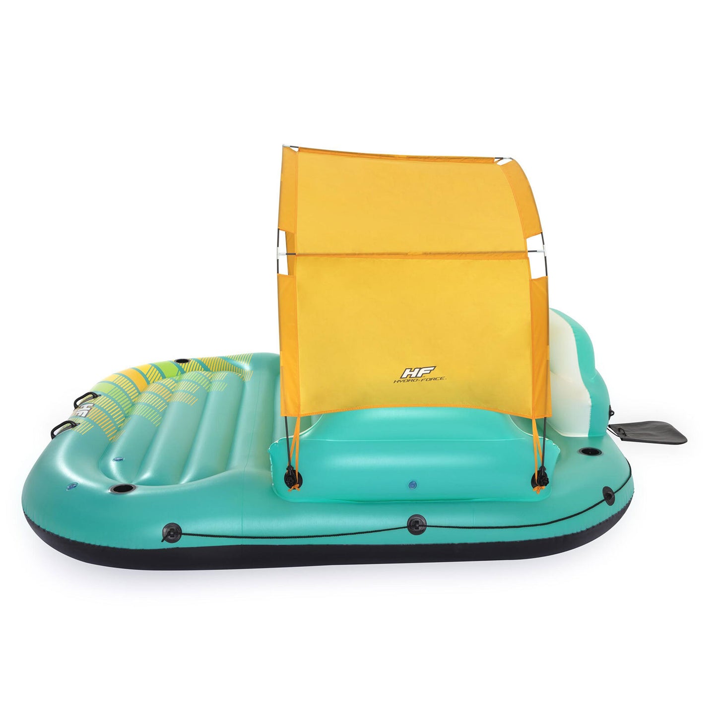 INFLATABLE POOL BEACH LAKE FLOAT Floating island with sunshade Part No.: S43407 Code No.: 17