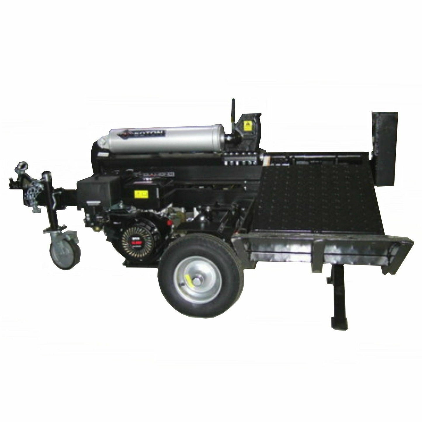 LOG SPLITTER - 50 TON MANUAL START WITH Hyd. lifting table Part No.: LS50LTBD Code 1