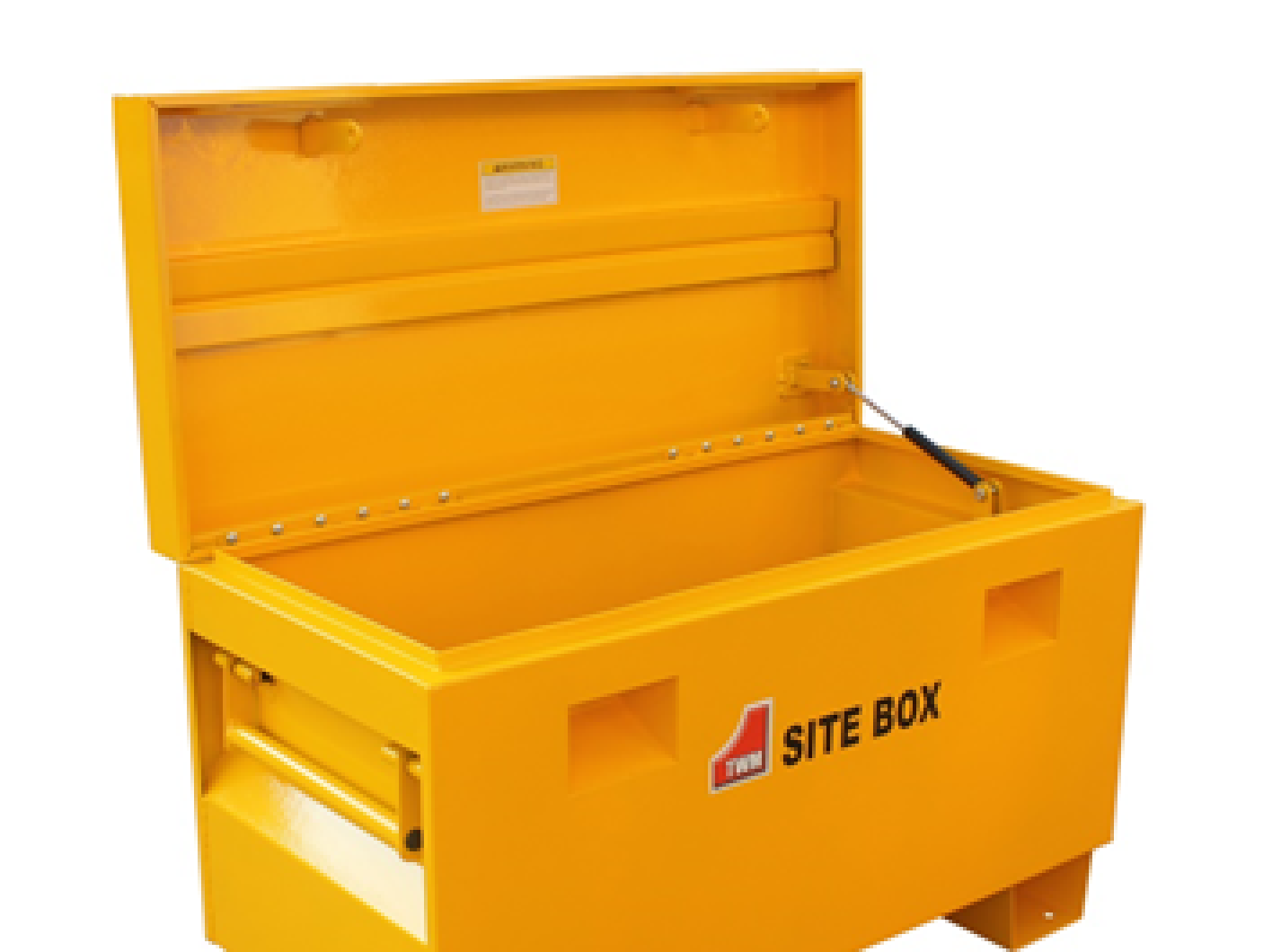 SITEBOX Yellow 120 cm with gas struts Part No.: TBTSB1200 Code 1