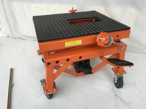 MOTORCYCLE SCISSOR LIFT STAND JACK DOLLIE HYDRAULIC Part No.: RMC6504 Code 10