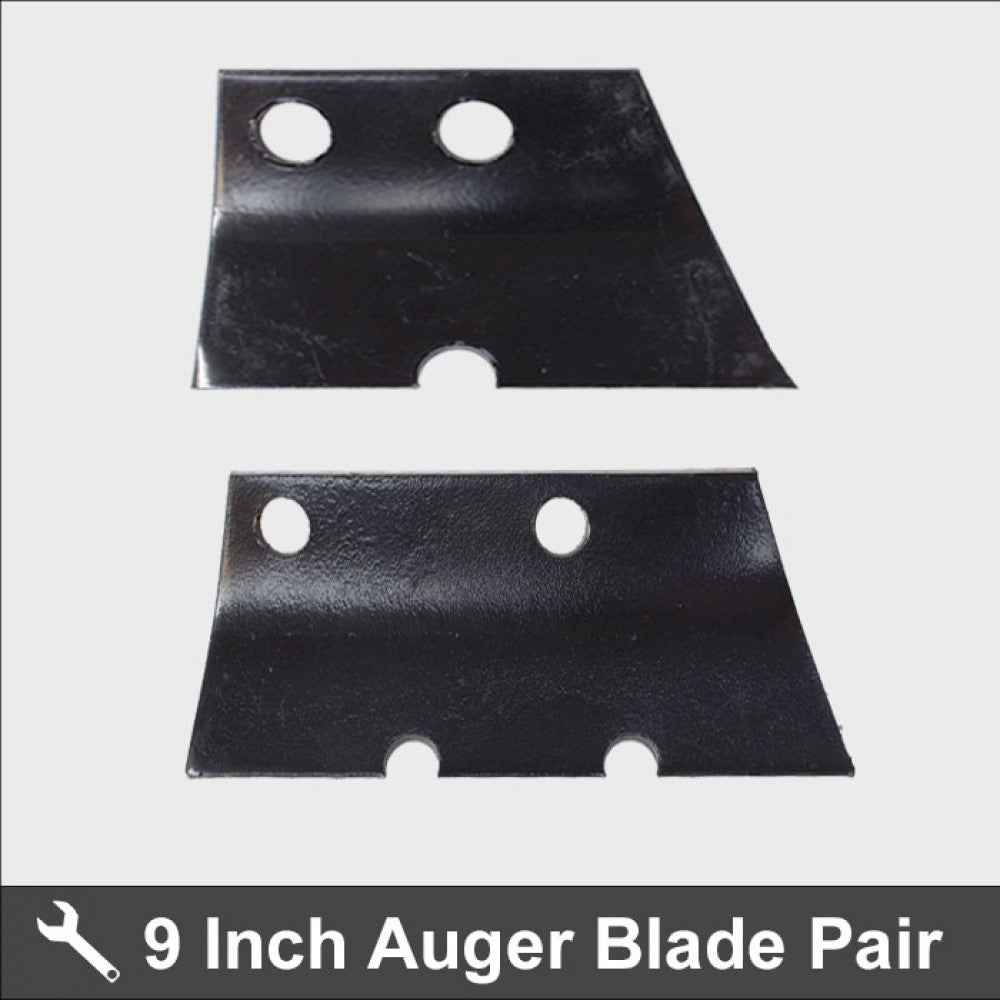 AUGER - 9" for PTO Post Hole Diggers with 2" round output shaft Part No.: RHPDA9