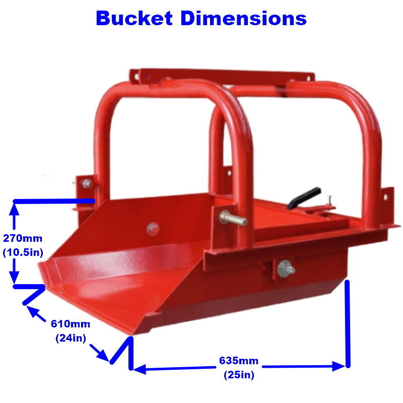 SCOOP – 3 Point Scoop 24 inch Bucket Part No.: FISCOOP24 Code No.: 1