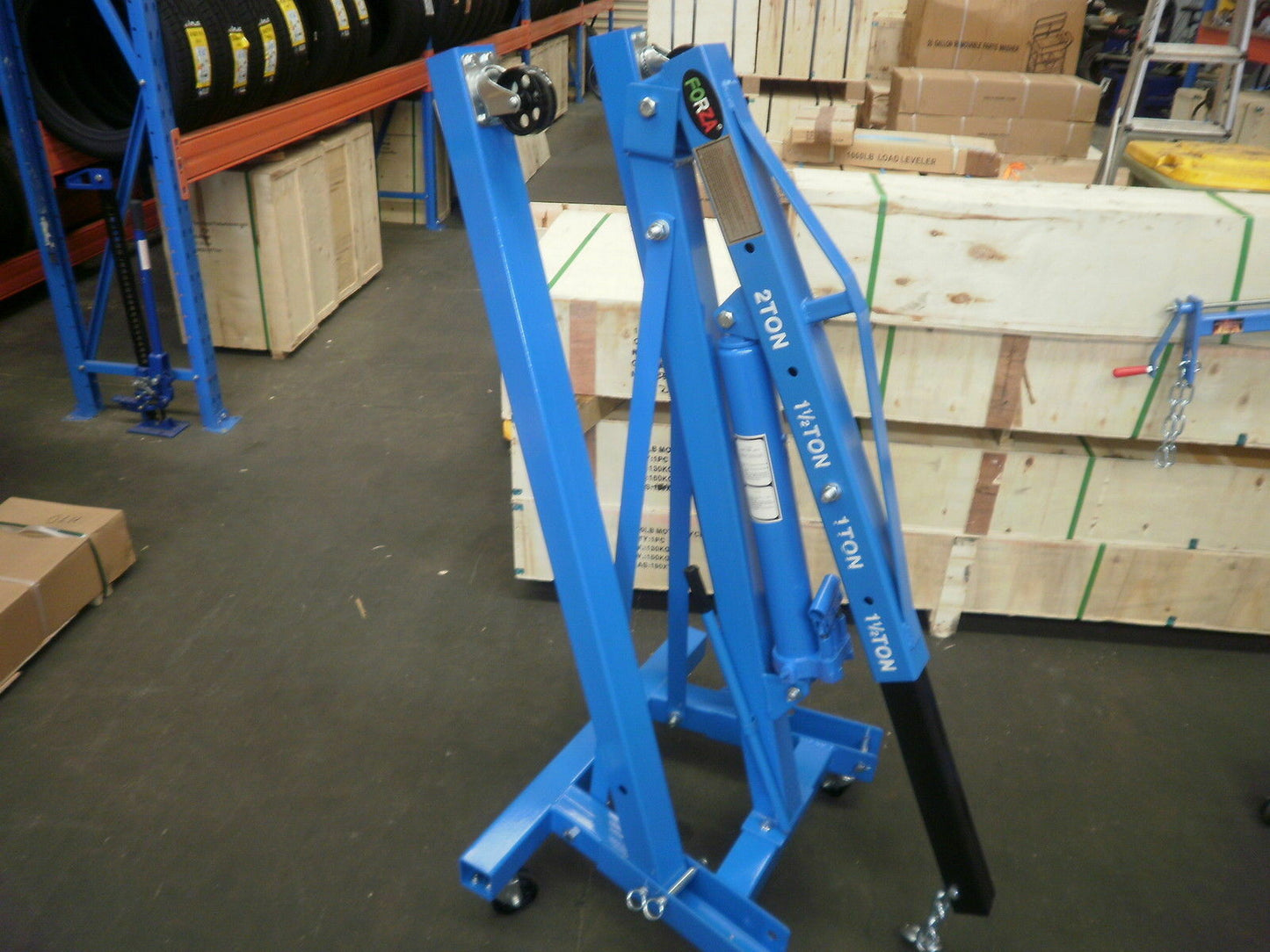 ENGINE CRANE 1800 kgs & 450 KG ENG STAND & LOAD LEVELLER Part No.: RCOMBO1 Code 10