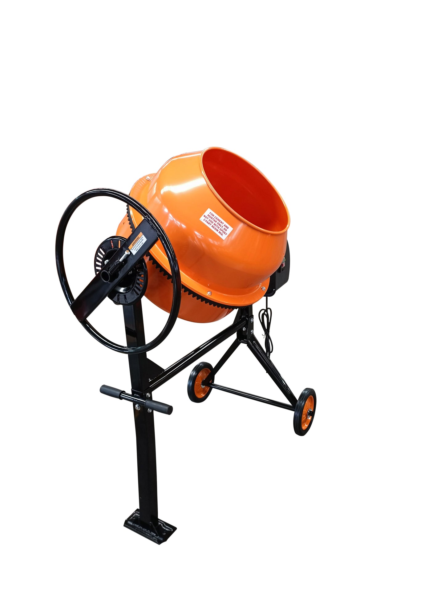 CEMENT MIXER – 4 cu ft / 120 litres cement mixer – 3/4HP Part No.: CM125B code 1