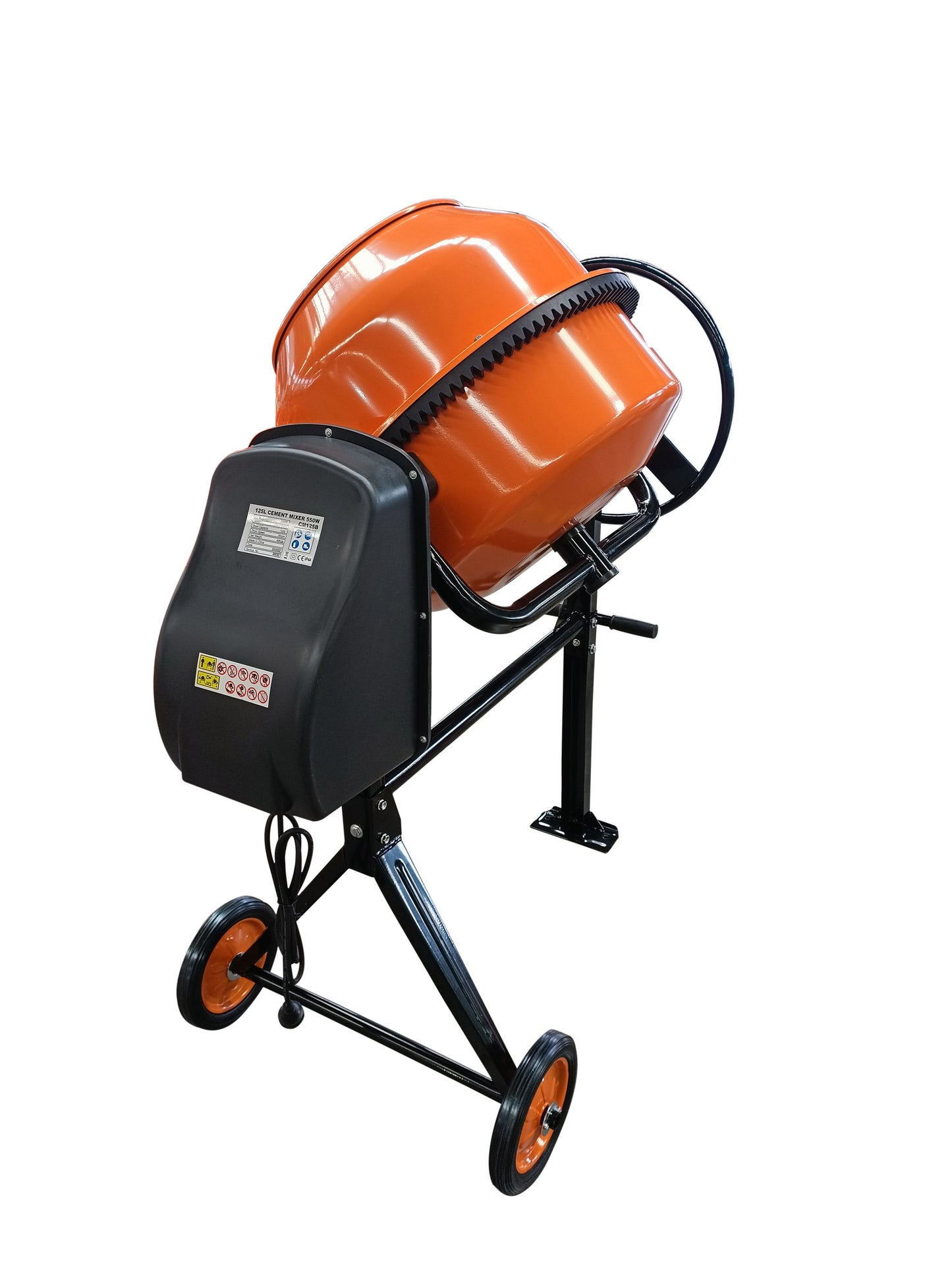 CEMENT MIXER – 4 cu ft / 120 litres cement mixer – 3/4HP Part No.: CM125B code 1