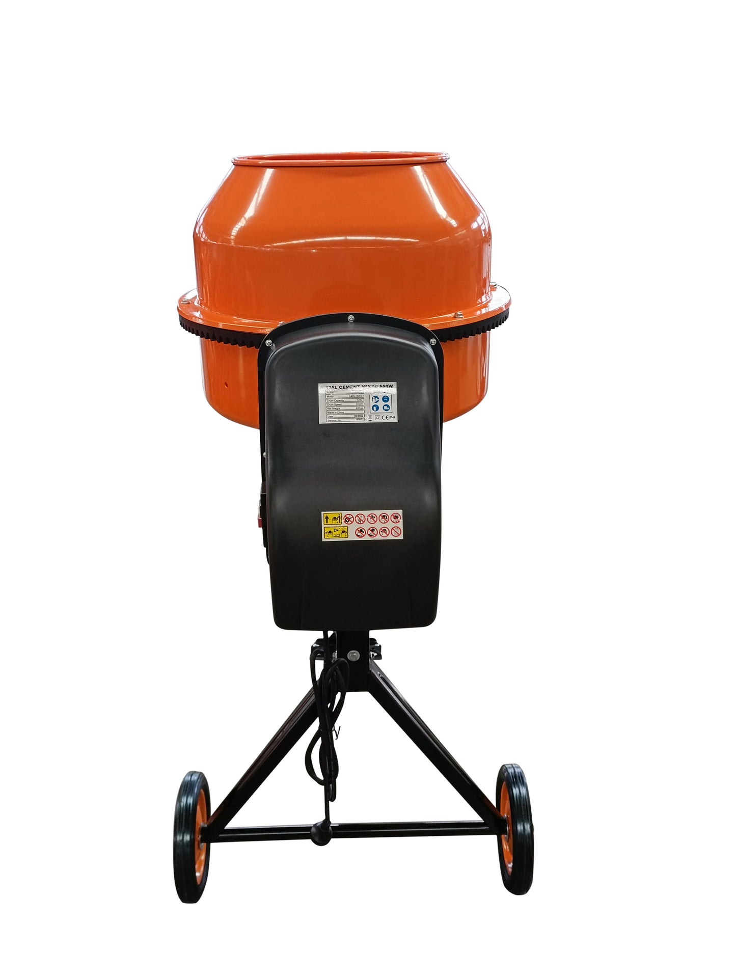 CEMENT MIXER – 4 cu ft / 120 litres cement mixer – 3/4HP Part No.: CM125B code 1