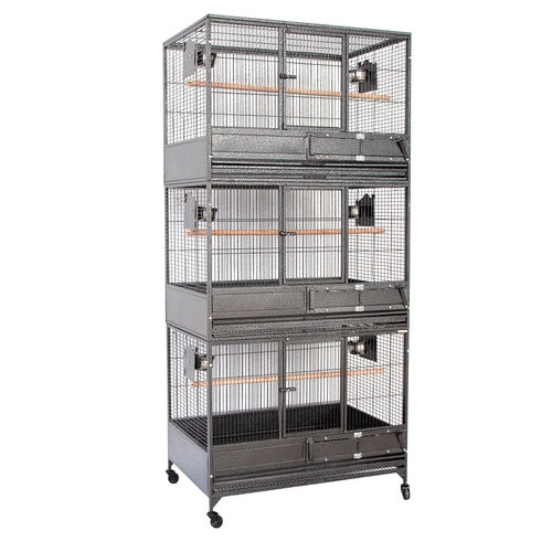 BIRD PARROT CAGE – Triple Stackers Breeding Cage Cockatoos Part No.: SJK25 Code 17