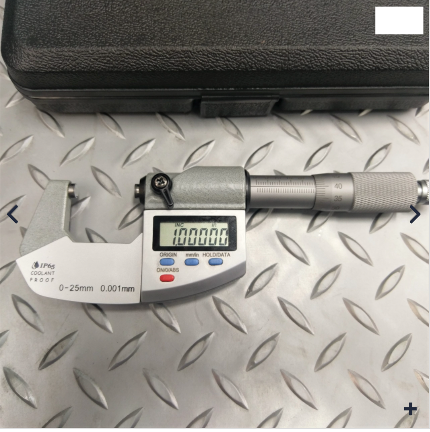 DIGITAL OUTSIDE MICROMETER IP65 Coolant Proof Part No.: IP65 Code 4