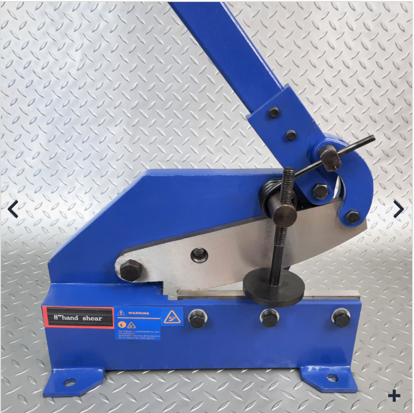 MANUAL HAND SHEAR 300mm Bench Mounted Metal Cutter Part No.: SHEAR300 Code 4