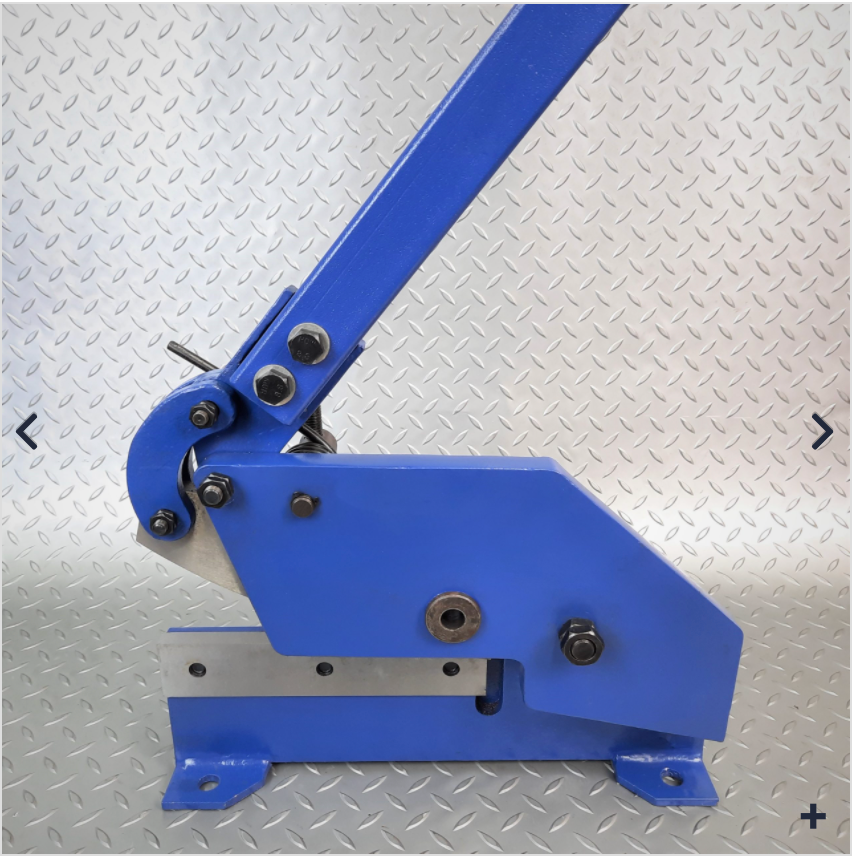 MANUAL HAND SHEAR Quality 200mm Metal Guillotine Cutter  Part No.: SHEAR200 Code 4