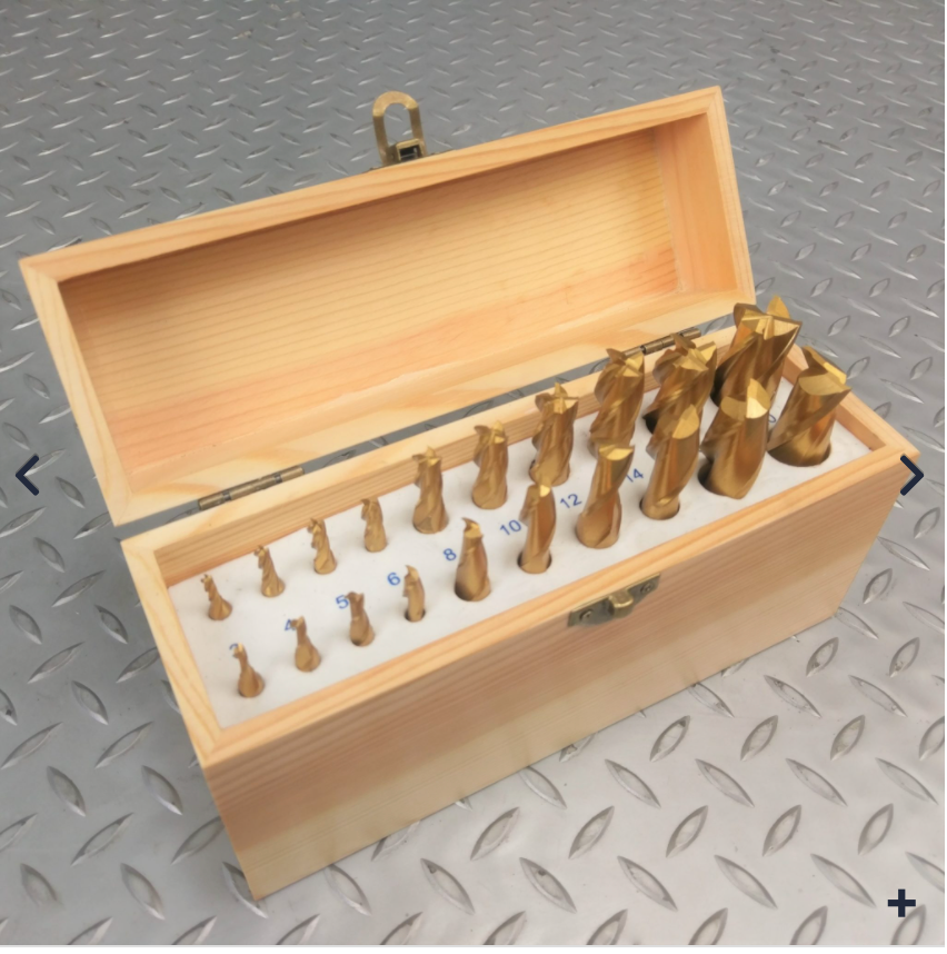 MILLING CUTTERS End Mill Slot Drill Set METEX 20pc Metric Part No.: CSMET Code 4