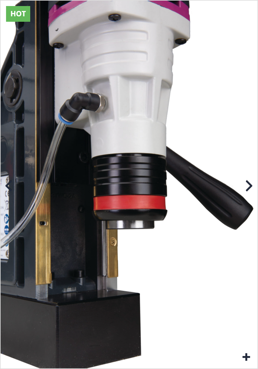 MAGNETIC DRILL PRESS OPTIMUM Premium 35-50mm V/Speed Tapping Power Feed Part No.: SDM50V Code No. 4