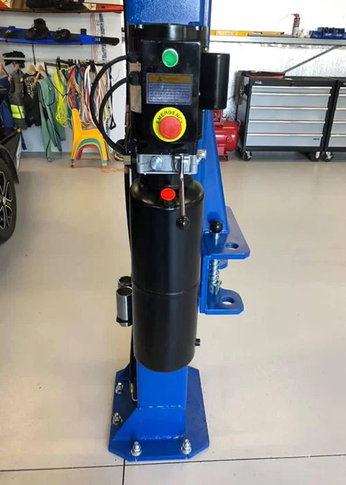 CAR HOIST - 2 Post Hoist – 4.5 Ton Clear Floor Part No: 2P4.5CLEARFCH Code No.: 3