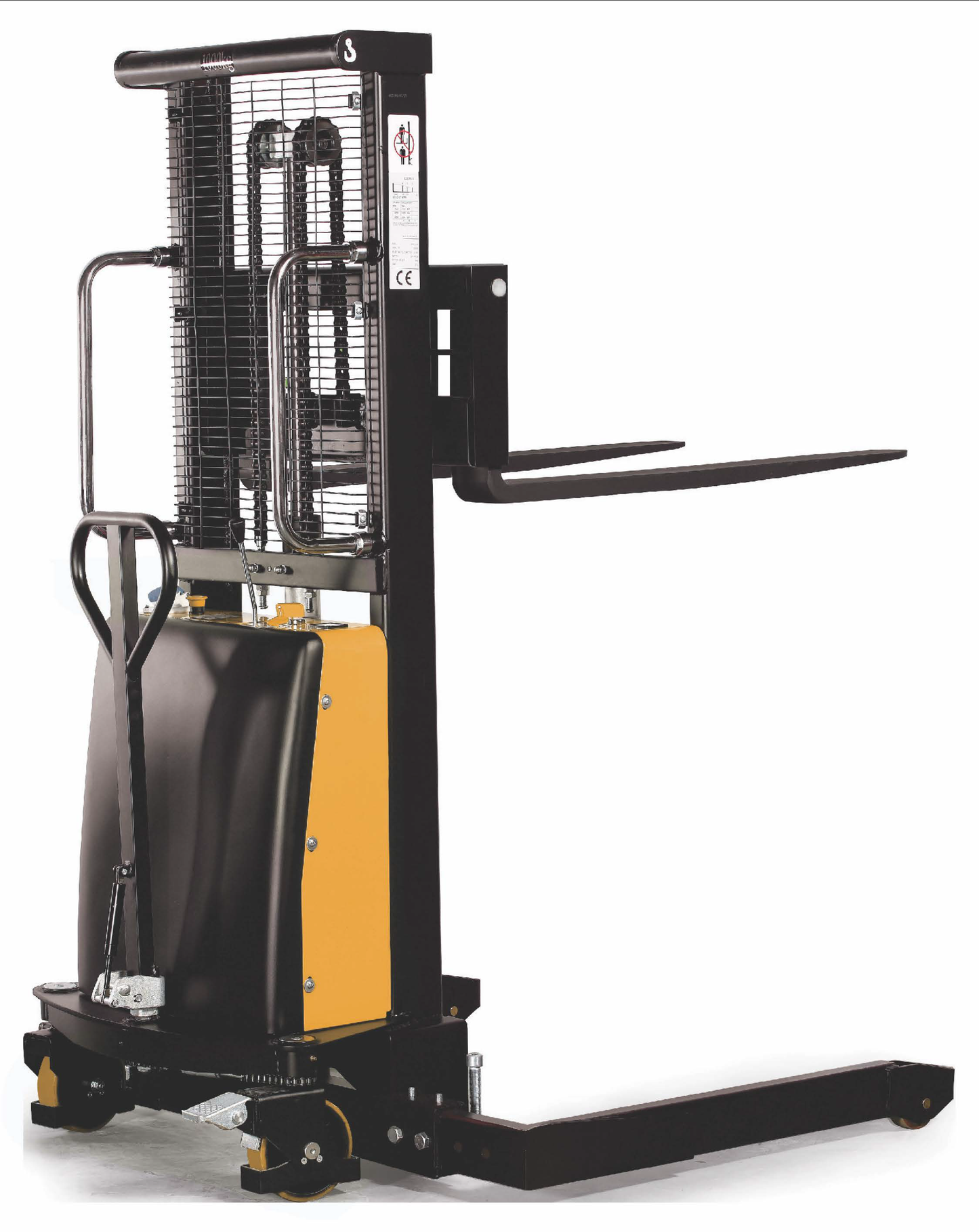 STACKER – Adj. Legs Semi Electric Stacker 1000kg 3.0m Part No.:  WH7639 Code No.: 1