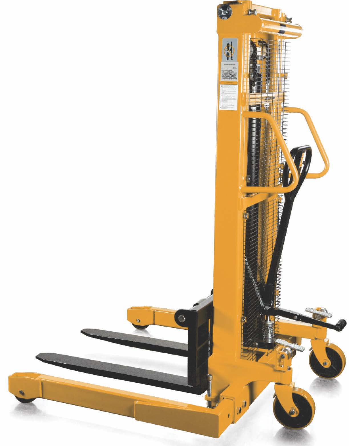 STACKER – Straddle Stacker 1000kg 2.5m/adj legs/adj forks Part No.: WH ...