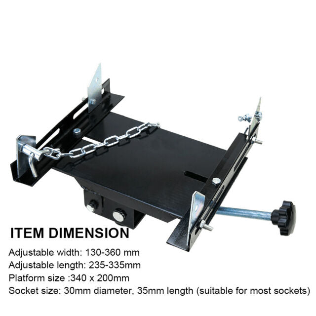 TRANSMISSION / GEARBOX ADAPTER suits TROLLEY JACK Part No.: SJA500ADAPT Code 23